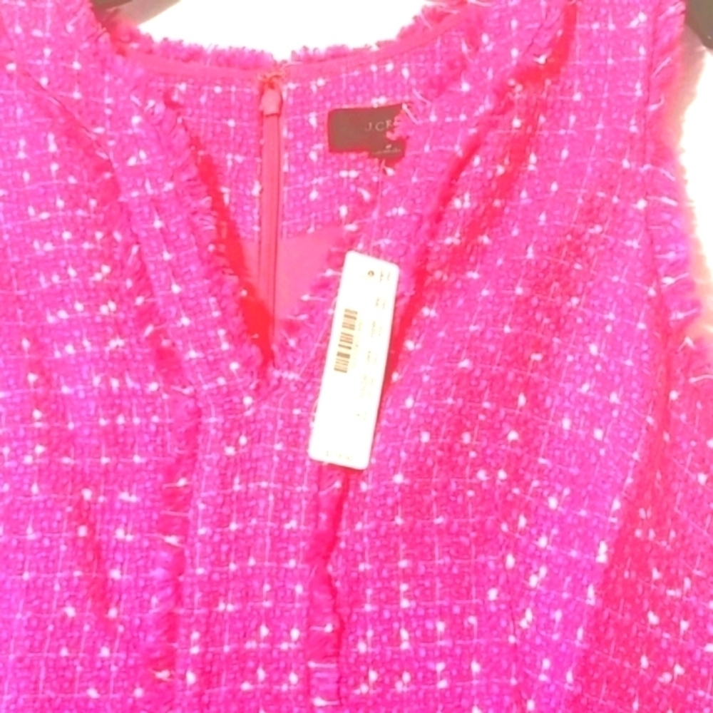 J Crew Tweed Sheath Silhouette Dress - Picture 6 of 13